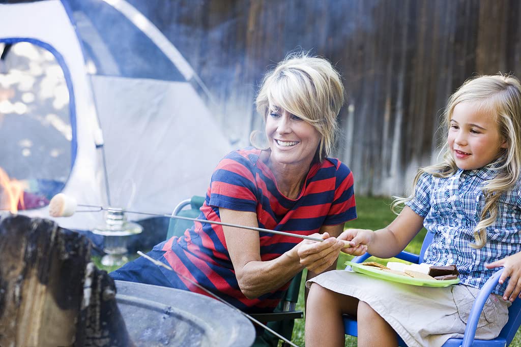 Marshmallow/Hot Dog Roasting Sticks with Storage Bag 8 Pack